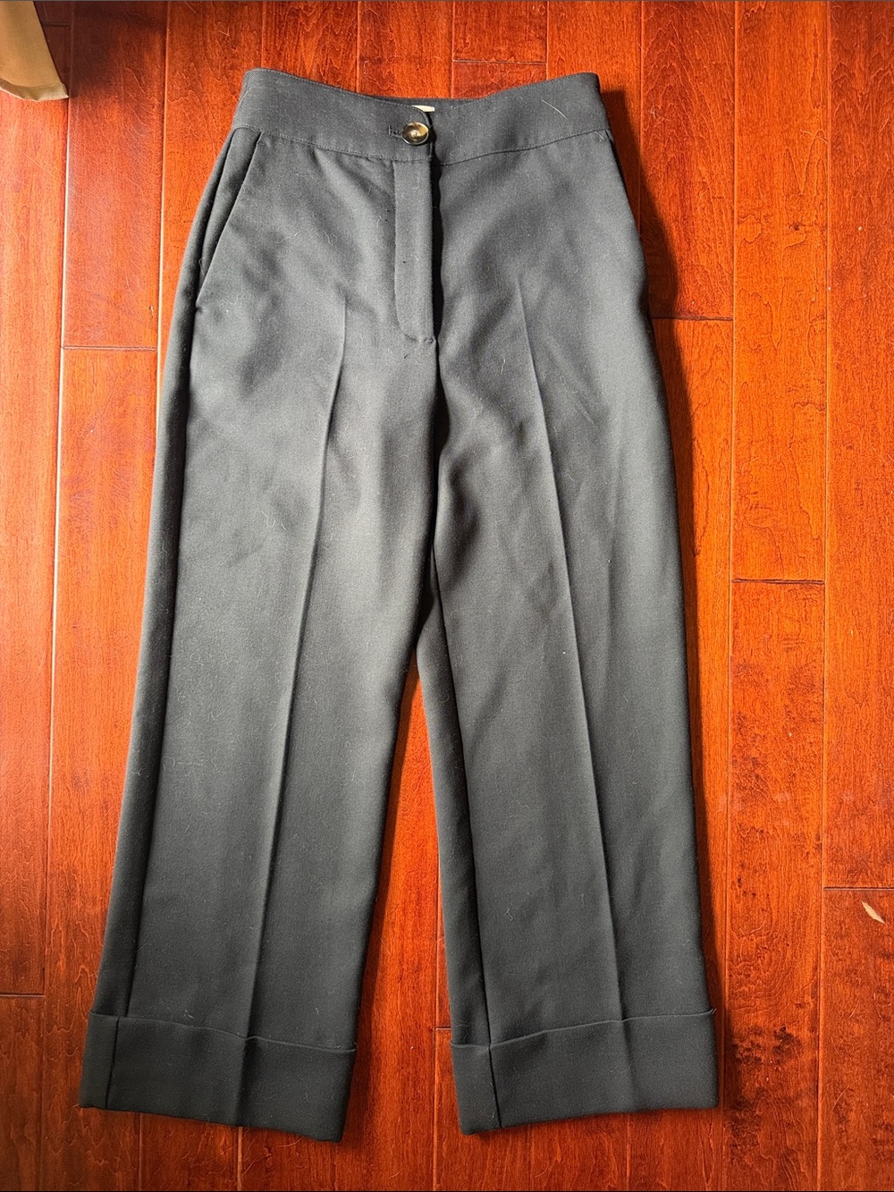 Sesane Women’s Classic Straight-Leg Dress Pants - Black